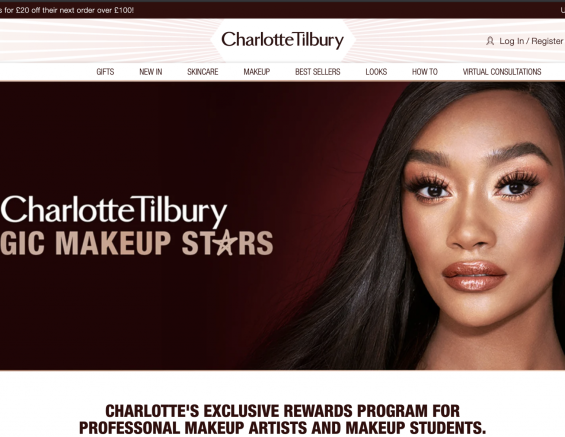 Charlotte Tilbury and Partnerize Shortlisted for the Drum DADI Best Use of Affiliate Award